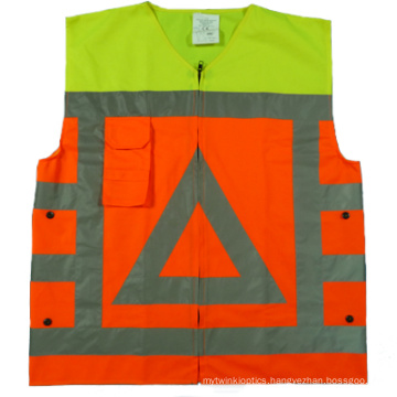 Fashionable Hi-Vis Reflective Safety Clothing with 120GSM Fabric